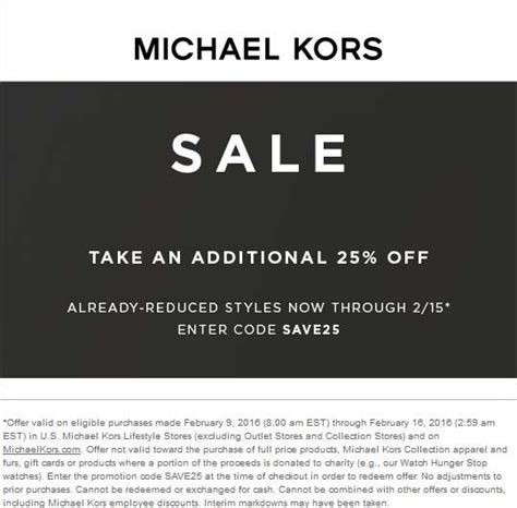 promo codes michael kors|michael kors discount codes.